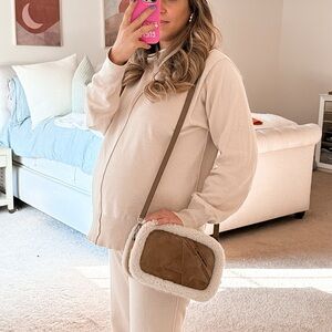 Amazon Tan Long Sleeve Top